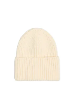 Outlet Kremowa czapka beanie Czapki