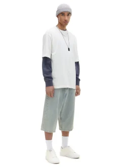 Fashion Kremowa gładka koszulka Koszulki