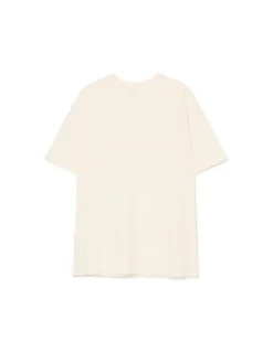 Clearance Kremowa koszulka z kolorowym nadrukiem UNISEX Unisex|Unisex