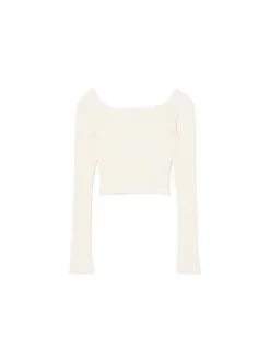 Hot sweter z odkrytymi ramionami Swetry