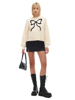 Online sweter ze wstążką Swetry