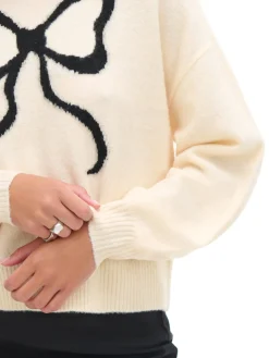 Online sweter ze wstążką Swetry