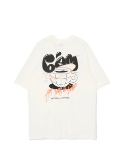 Discount T-shirt z kawą Koszulki