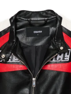 Discount Krótka kurtka w stylu racing Kurtki, Płaszcze