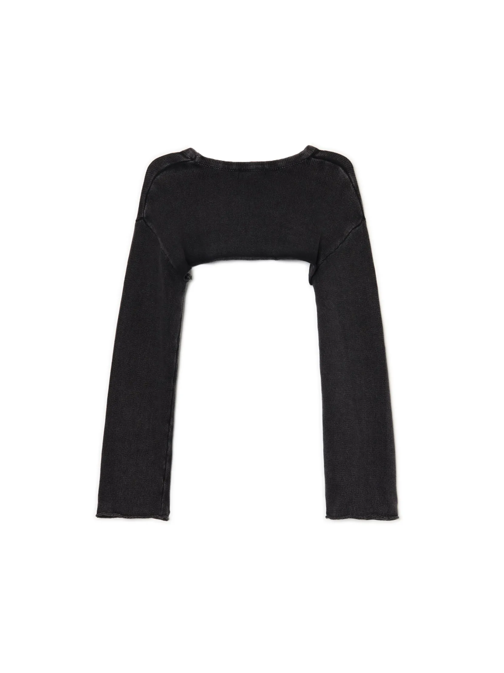 Sale Krótki sweter z agrafkami Swetry