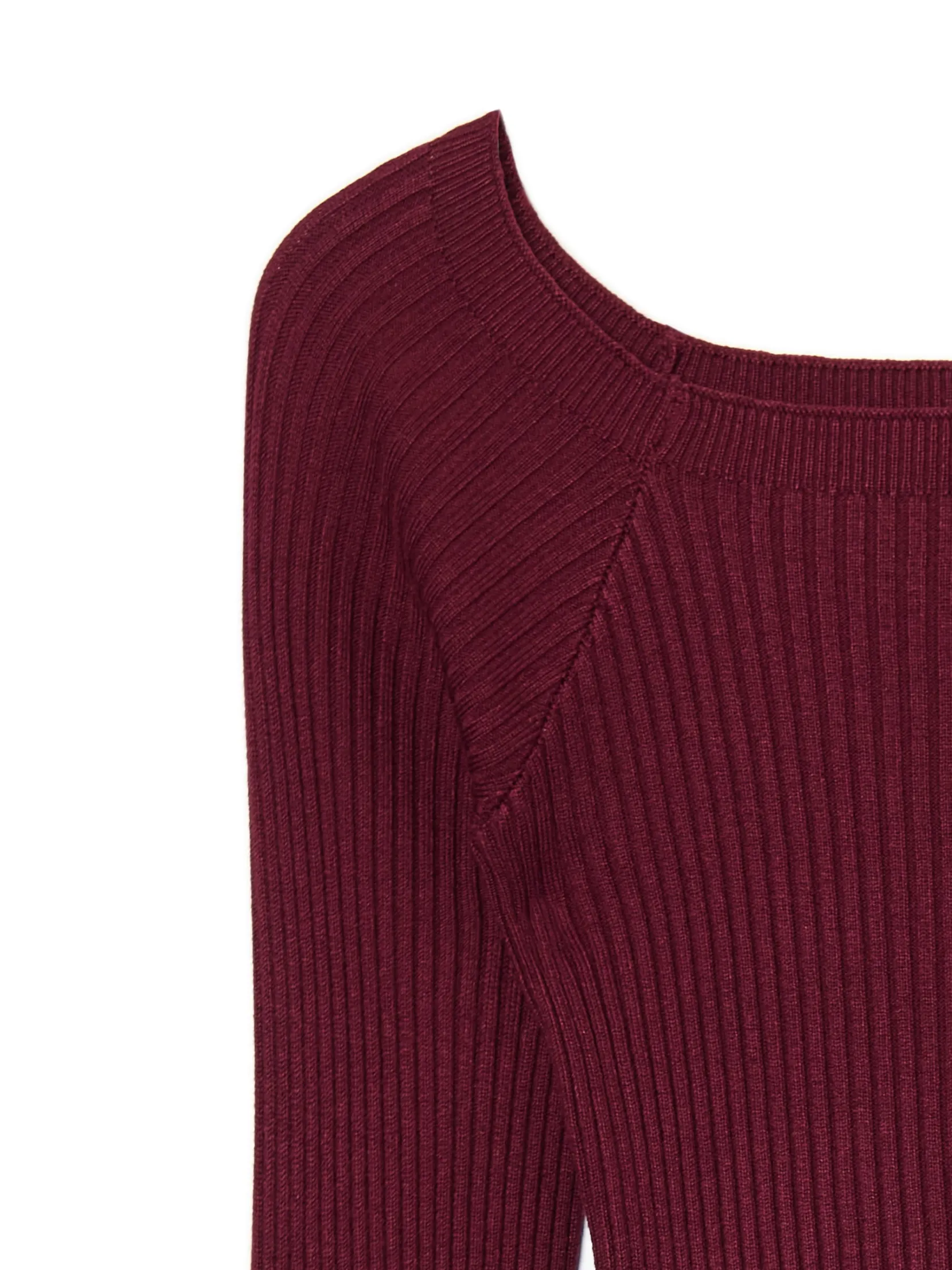 New Krótki sweter z odkrytymi ramionami Swetry