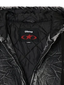 Best Kurtka bomber typu hoodie Kurtki, Płaszcze|Denim