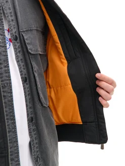 Sale Kurtka bomber z kieszenią na rękawie Kurtki, Płaszcze