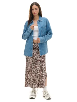 Clearance Kurtka jeansowa z efektem sprania Kurtki, Płaszcze