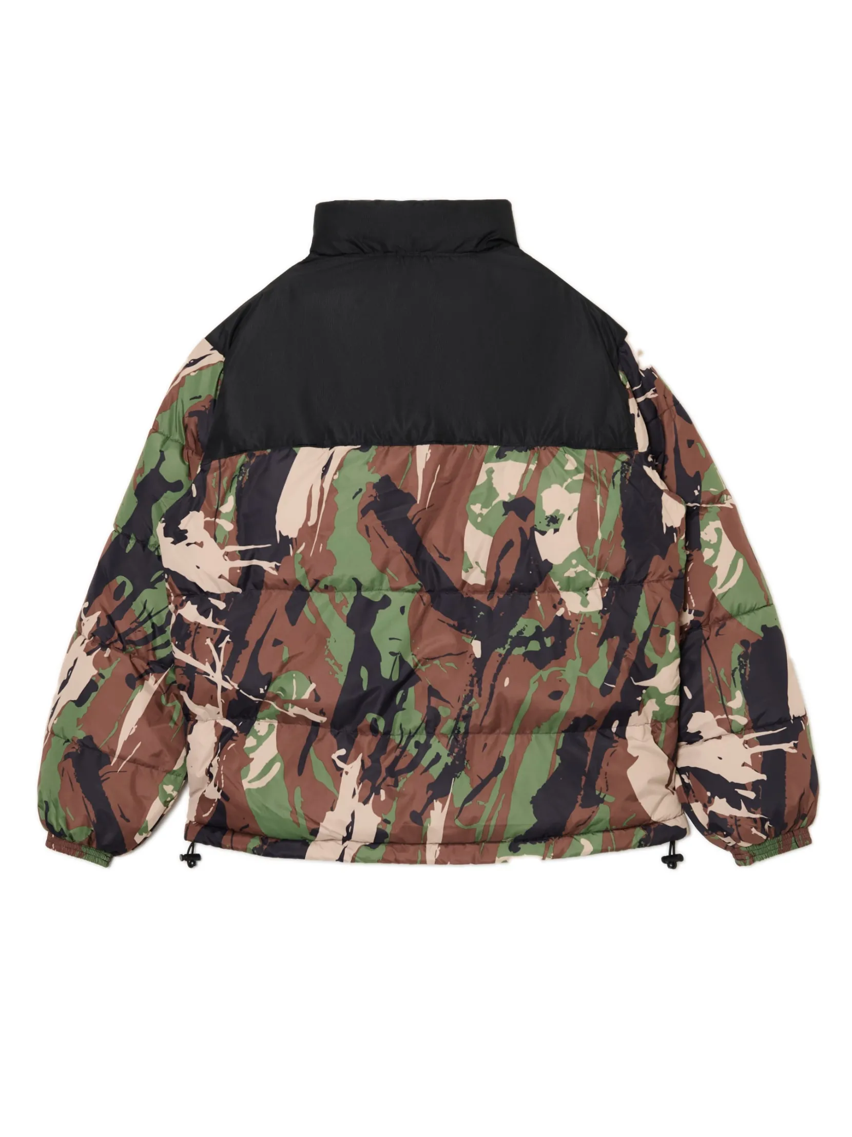 Hot Kurtka puffer z militarnym nadrukiem Kurtki Zimowe|Kurtki, Płaszcze