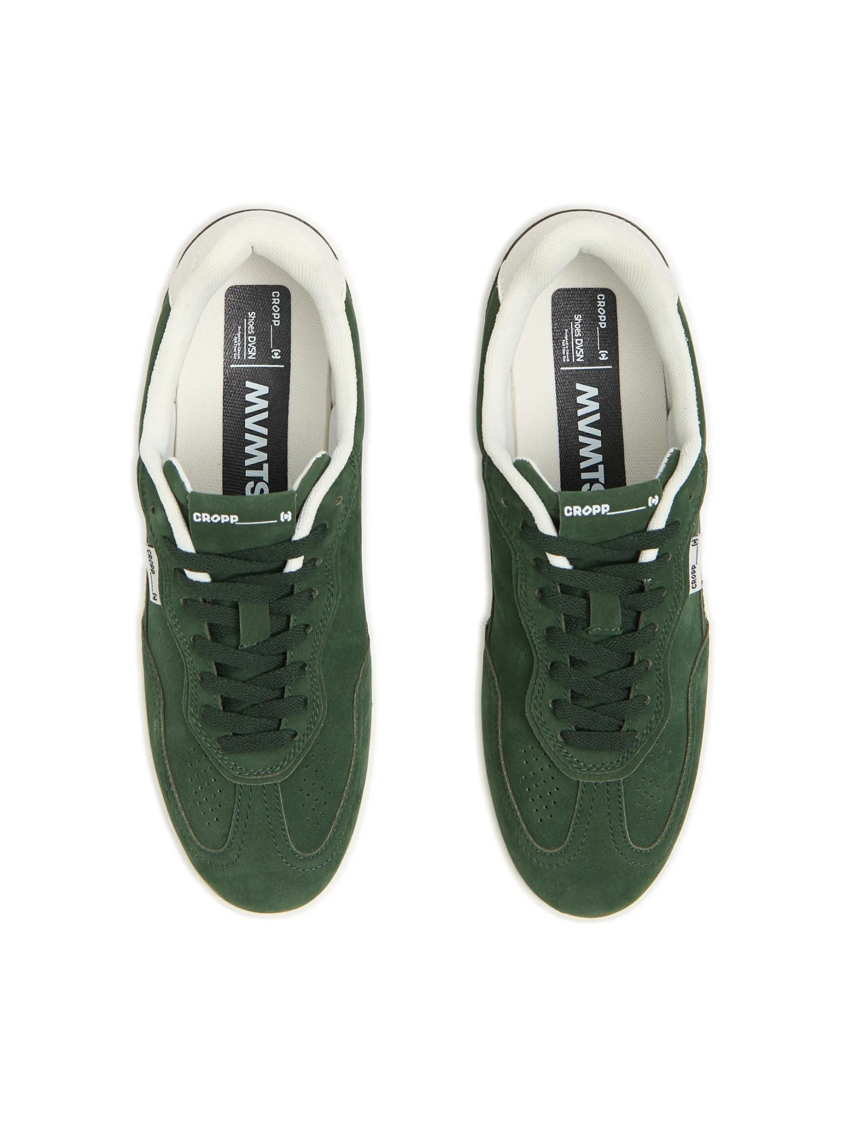 Fashion Lekkie zielone sneakersy Sneakersy