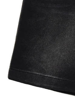 Outlet Luźne denimowe bermudy Jeansy