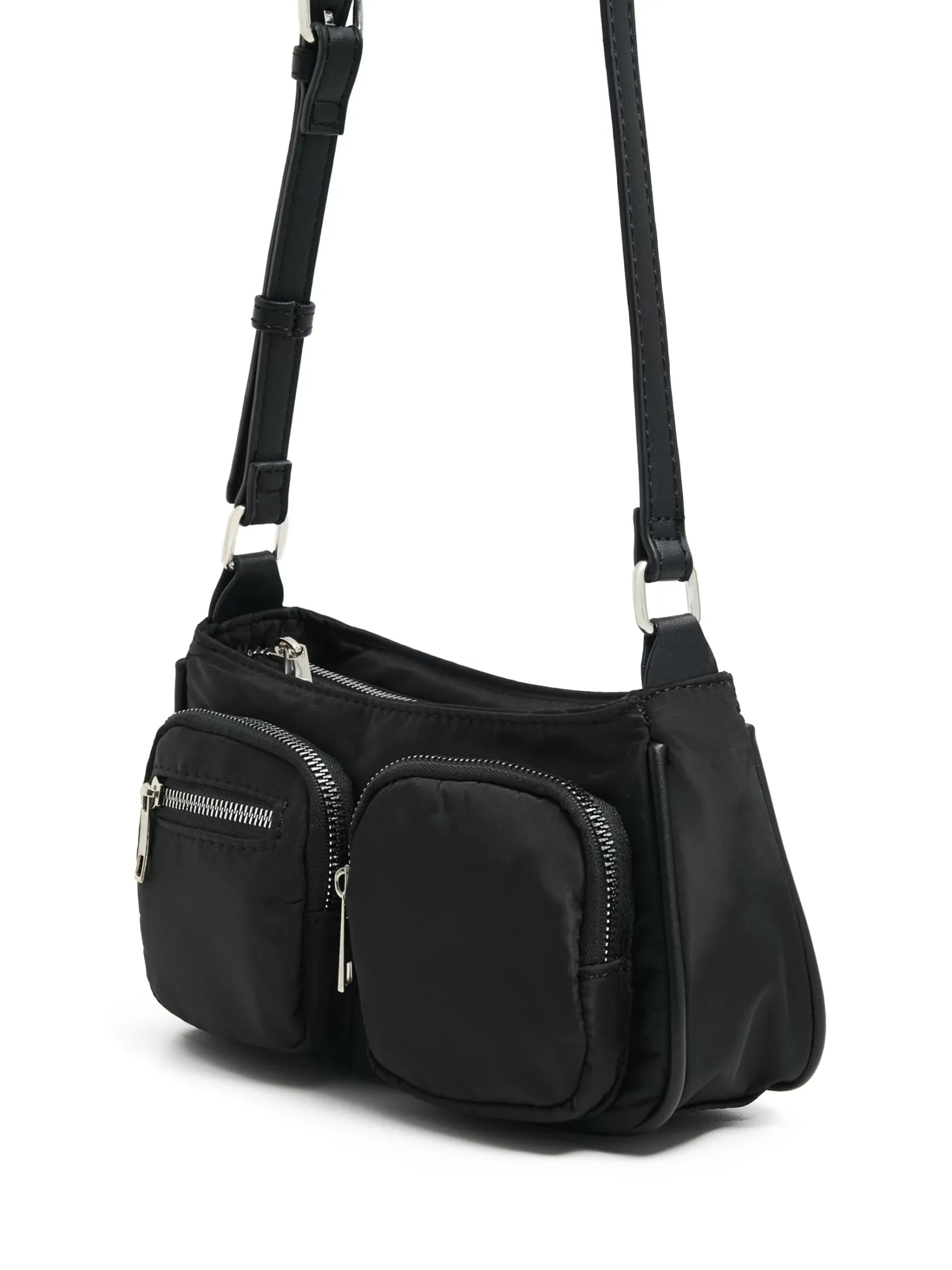 Outlet Mała czarna torebka crossbody Torby, Plecaki