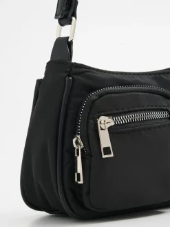 Outlet Mała czarna torebka crossbody Torby, Plecaki