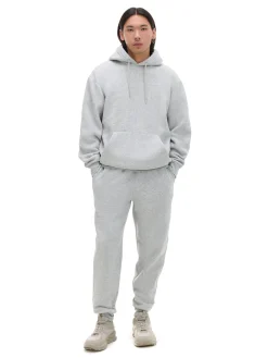 Discount Melanżowe dresowe joggery regular Spodnie|Sety
