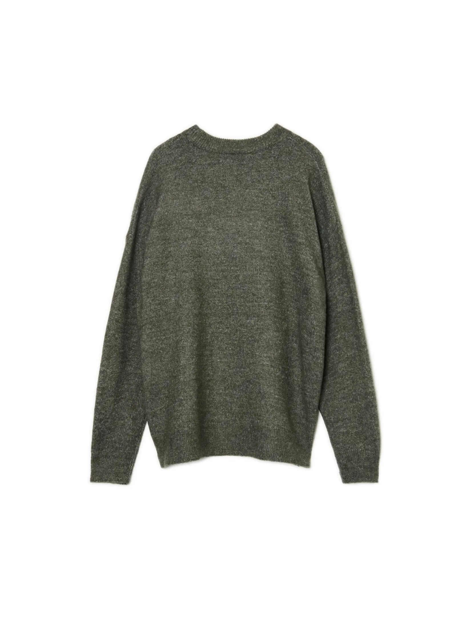 Clearance Melanżowy sweter ze skorpionem Swetry