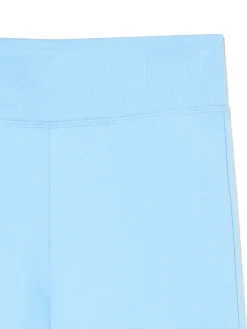 Outlet Niebieskie dresy typu flare Spodnie