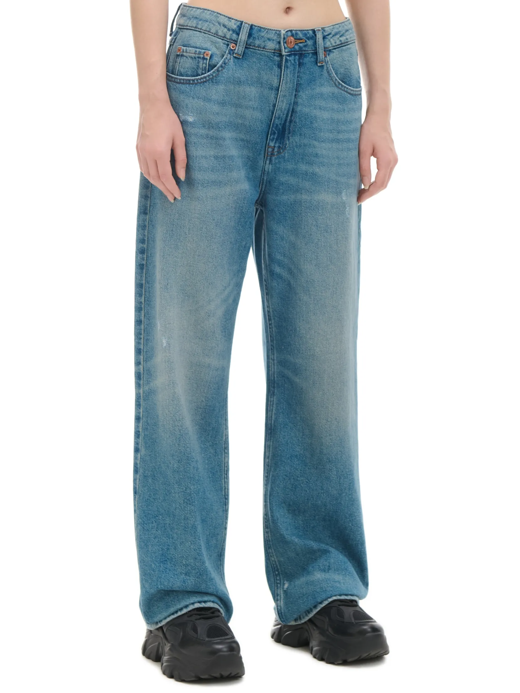 Outlet e jeansy baggy Jeansy
