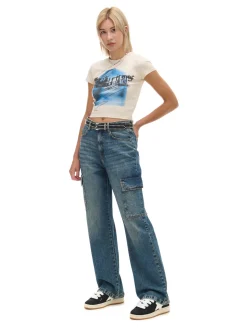 Hot e jeansy baggy Jeansy