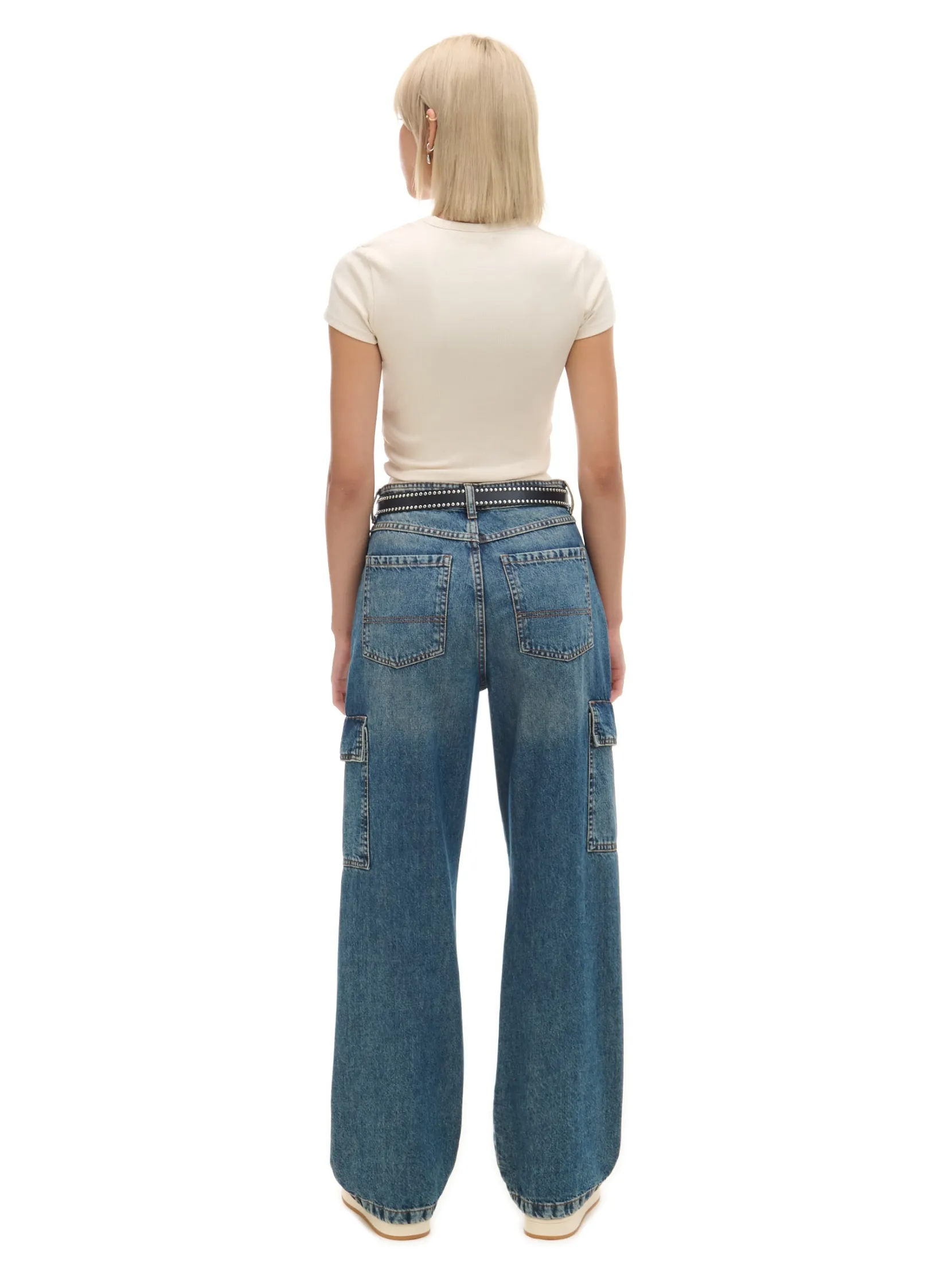 Hot e jeansy baggy Jeansy