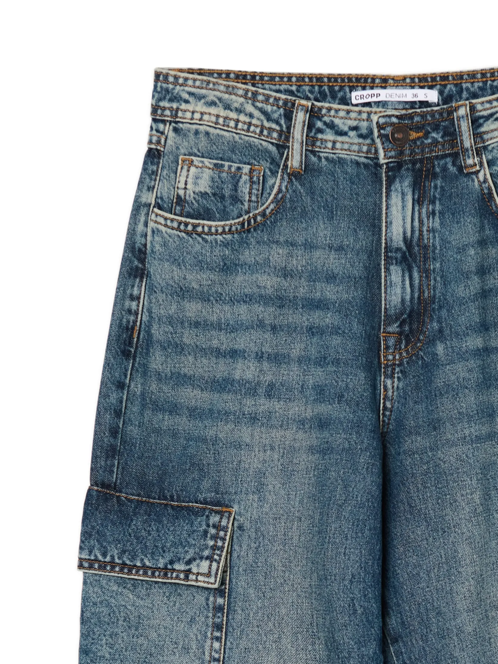 Hot e jeansy baggy Jeansy