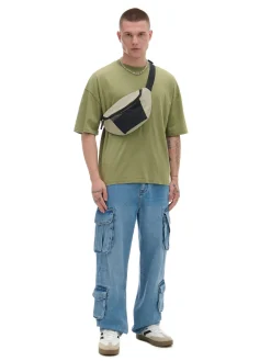 Sale e jeansy baggy z kieszeniami cargo Jeansy|Baggy
