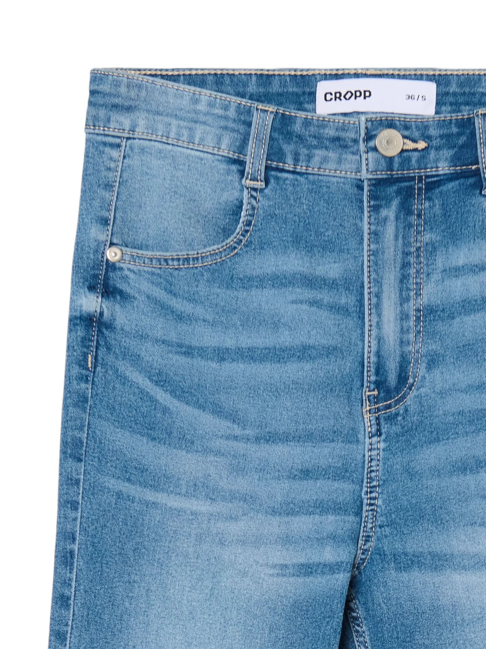 Hot e jeansy skinny z kieszeniami Jeansy