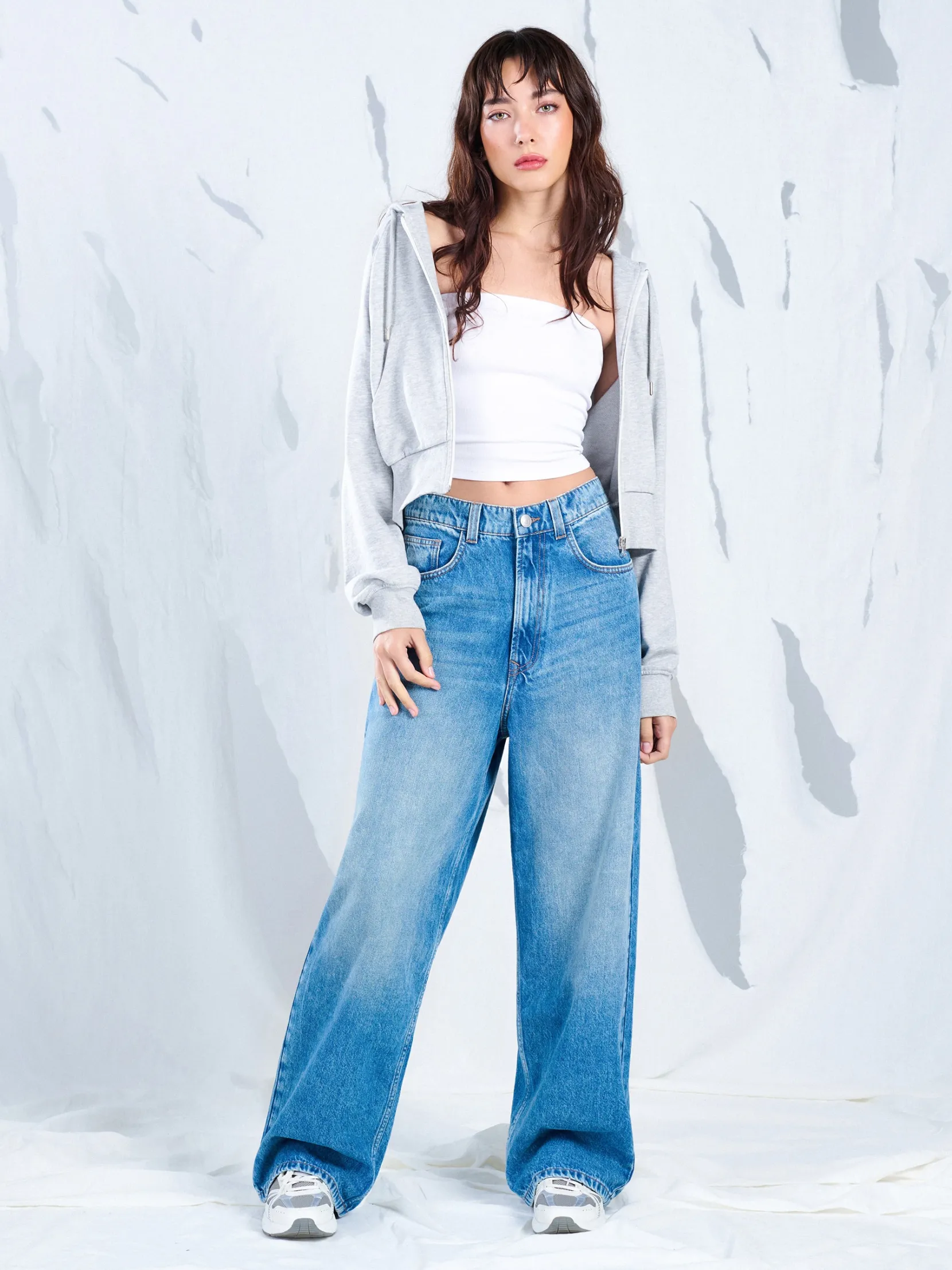 Best e jeansy super baggy Jeansy