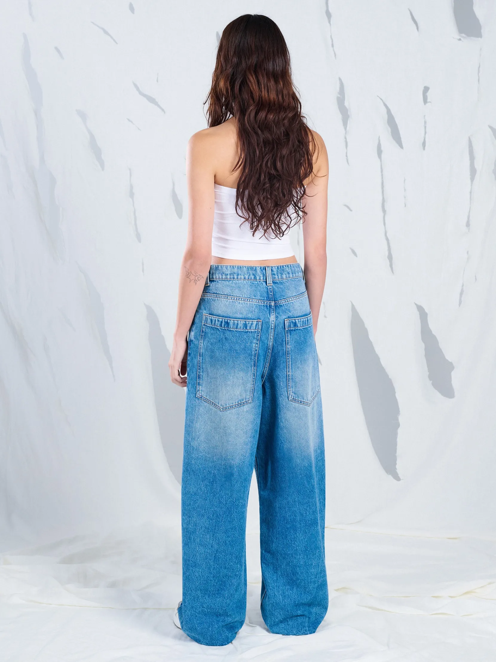 Best e jeansy super baggy Jeansy
