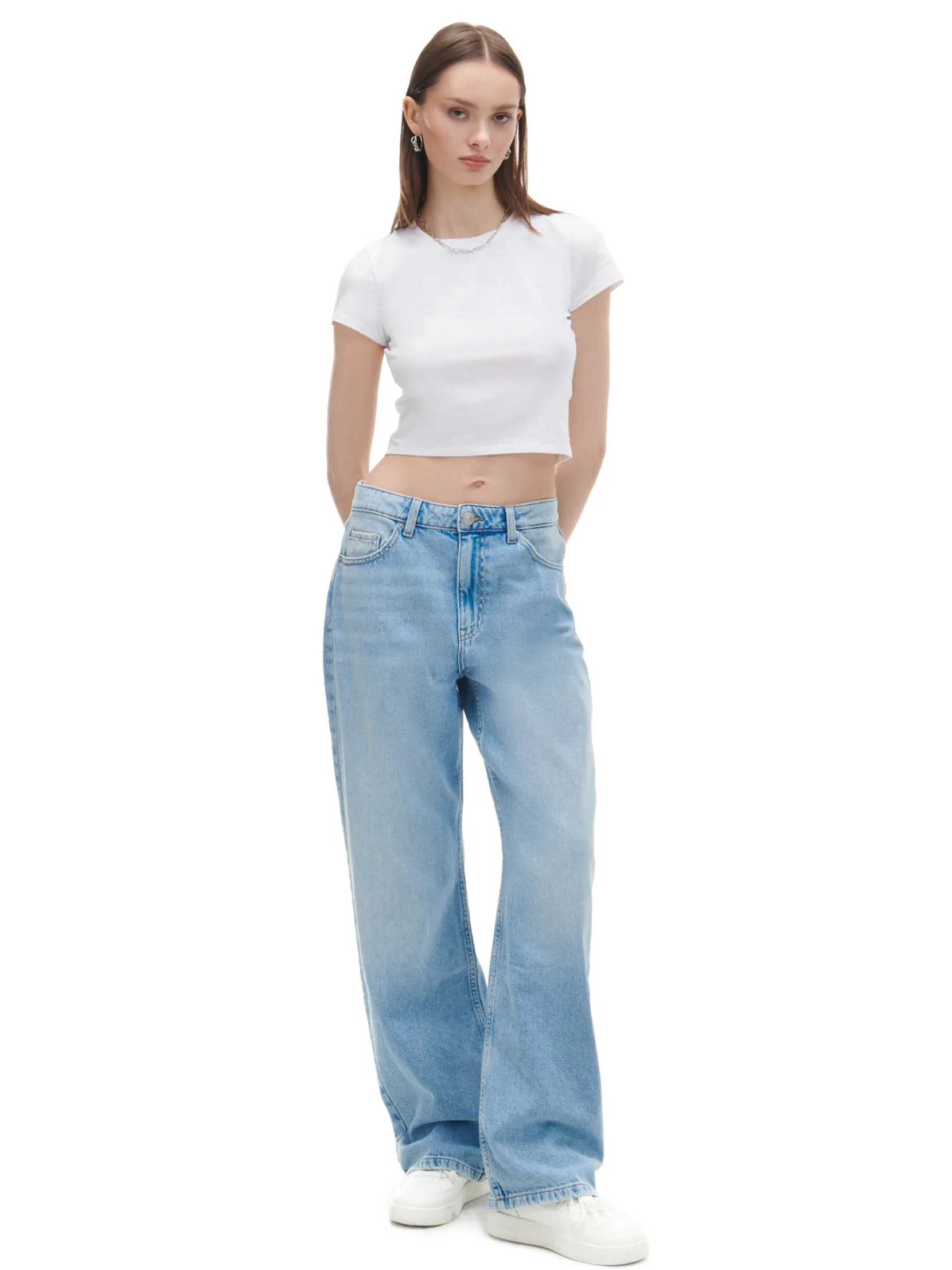 Outlet e jeansy wide leg Jeansy