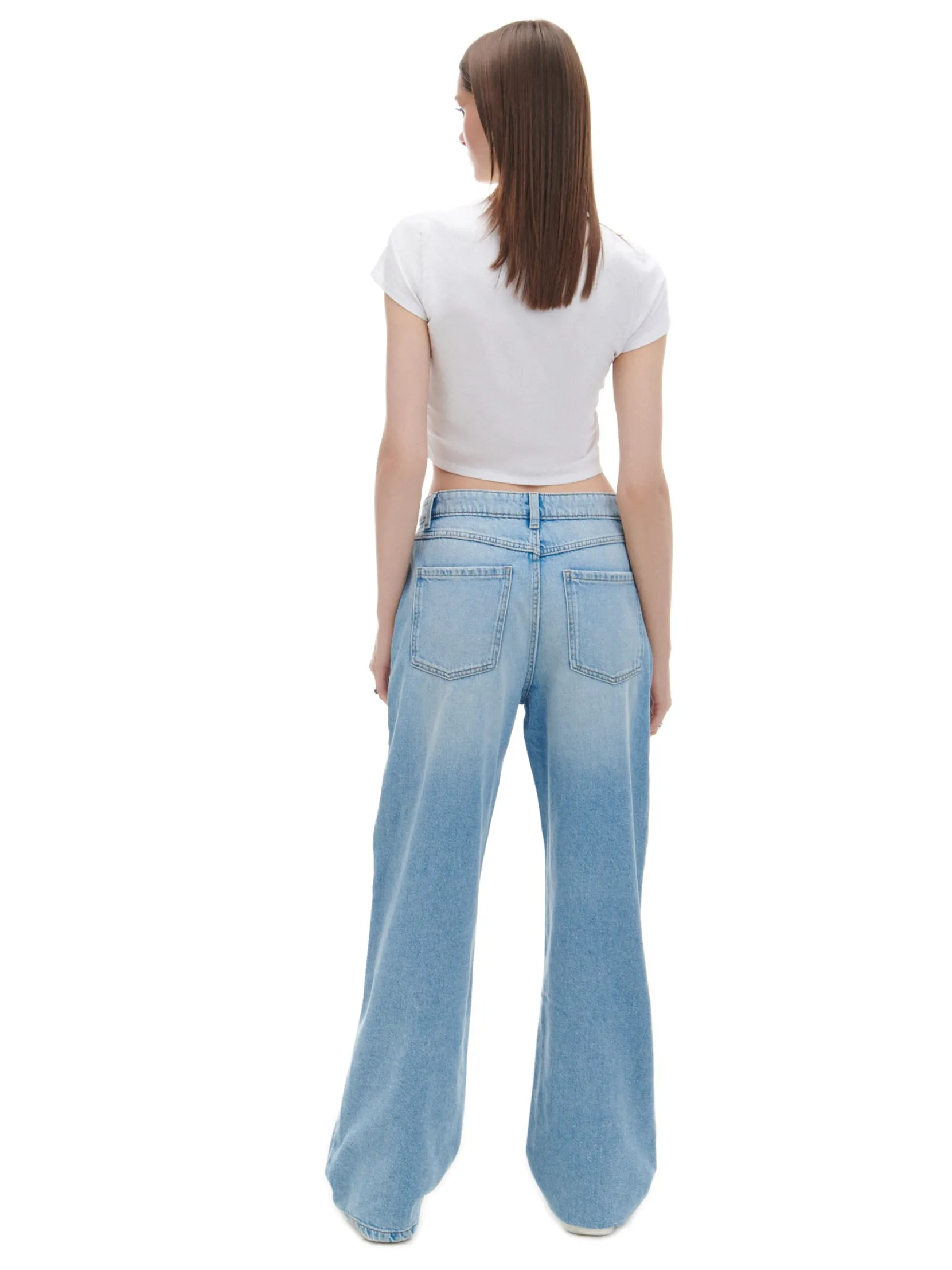 Outlet e jeansy wide leg Jeansy