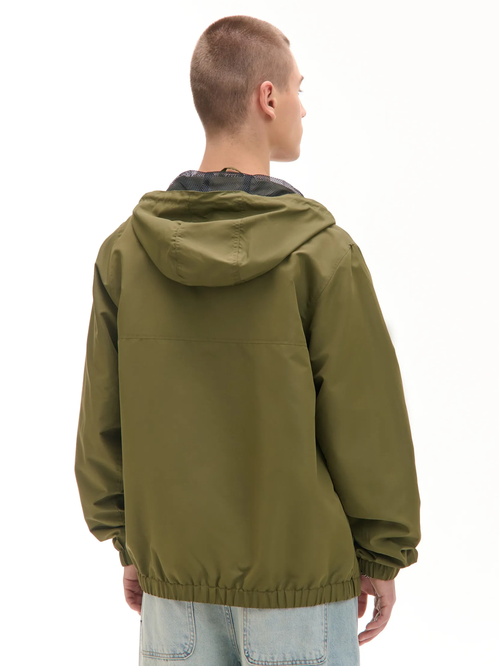 Fashion Oliwkowa kurtka z kapturem Kurtki, Płaszcze