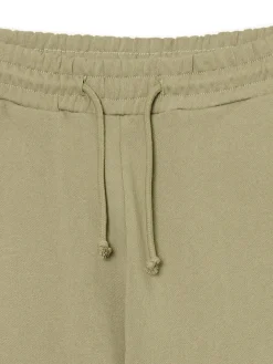 Sale Oliwkowe dresowe joggery comfort Spodnie|Sety