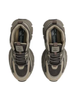 Sale Oliwkowe sneakersy Sneakersy
