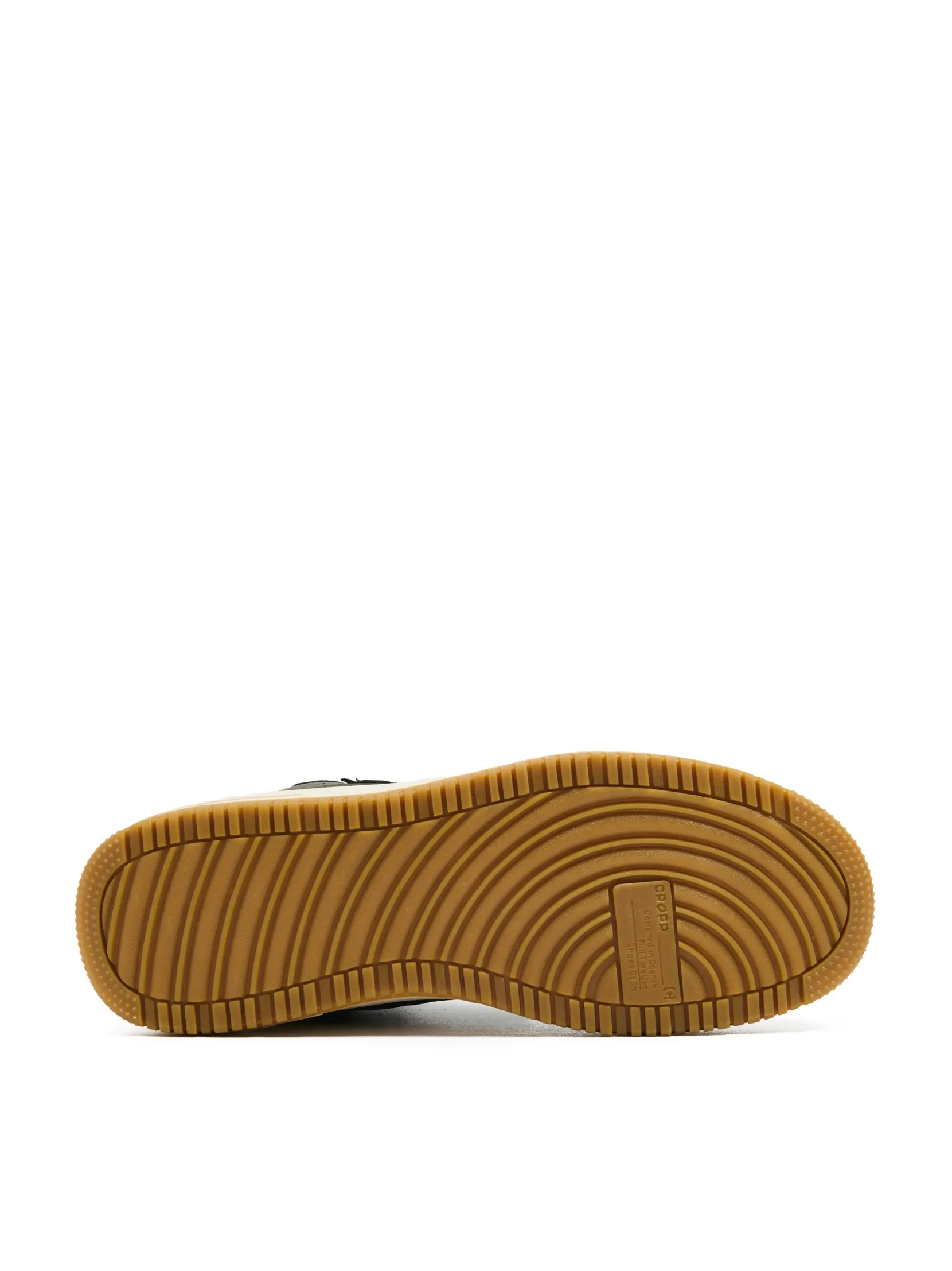 Discount Oliwkowe sneakersy na solidnej podeszwie Sneakersy|Za Kostkę