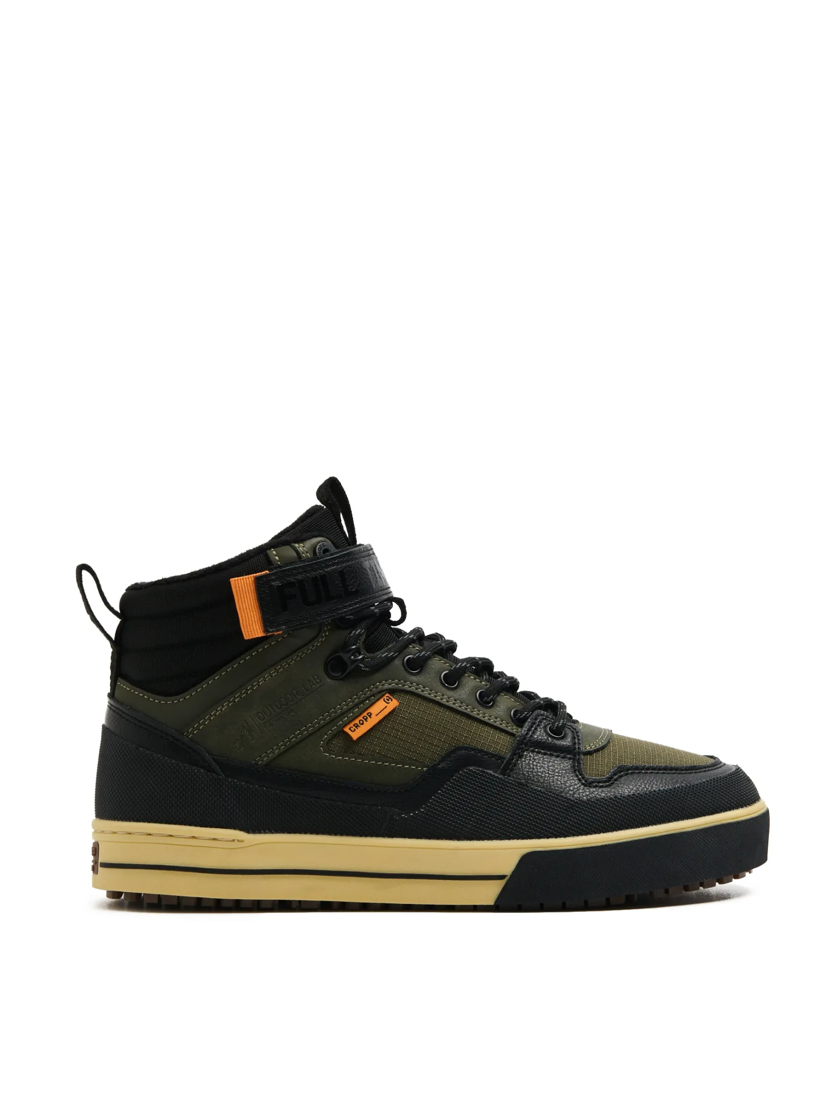 Discount Oliwkowe sneakersy za kostkę Sneakersy|Za Kostkę
