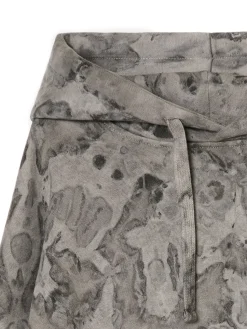 Discount Oversizowa bluza z kapturem i nadrukiem Bluzy
