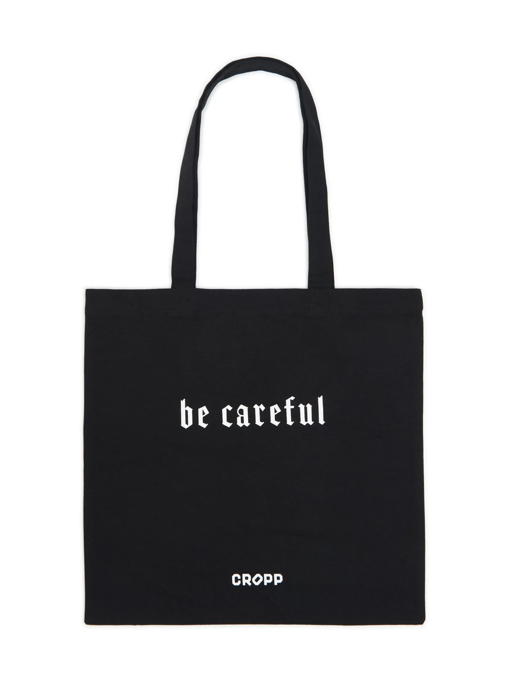 Sale Płócienna czarna torba shopper Torby, Plecaki