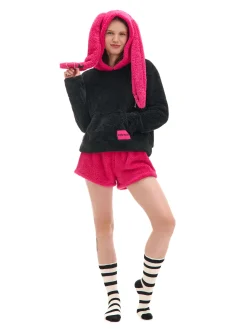 Hot Pluszowa piżama kota Cozy|Piżamy