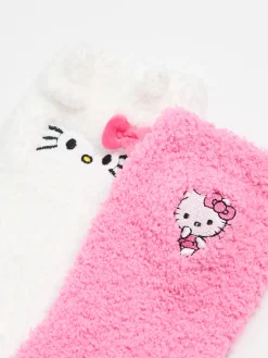 New Pluszowe skarpetki Hello Kitty Cozy|Skarpety, Rajstopy