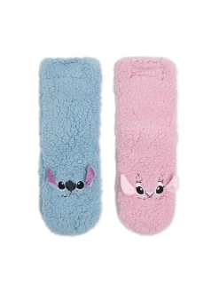 Best Pluszowe skarpetki Stitch i Andzia Cozy|Skarpety, Rajstopy