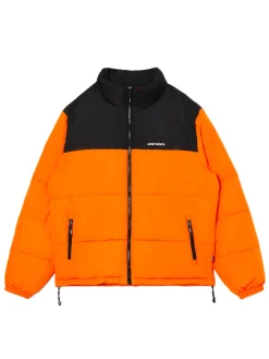 Online Pomarańczowa kurtka puffer Kurtki Zimowe|Kurtki, Płaszcze