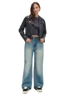 Hot Retro jeansy wide leg Jeansy