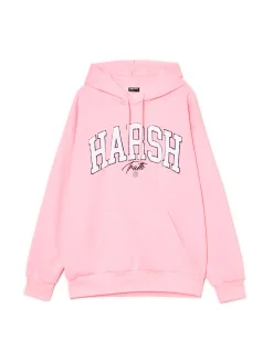 Sale Różowa bluza z aplikacją UNISEX Bluzy|Unisex