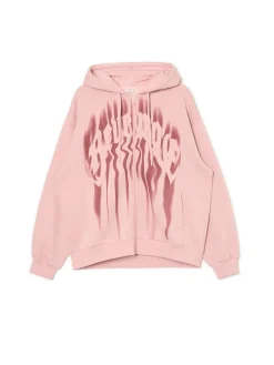 Best Różowa bluza z kapturem Bluzy