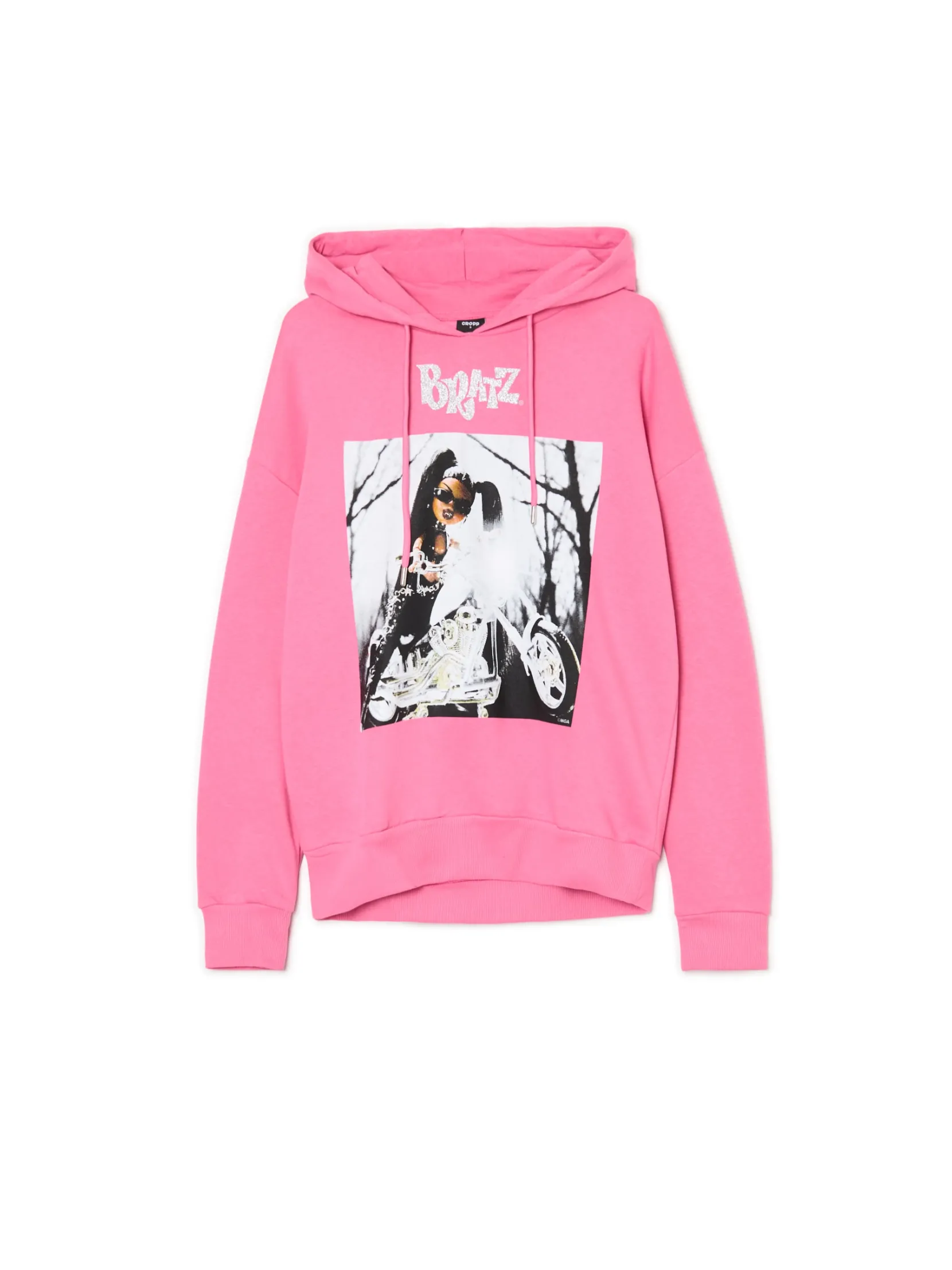 Outlet Różowa bluza z kapturem Bratz Bluzy