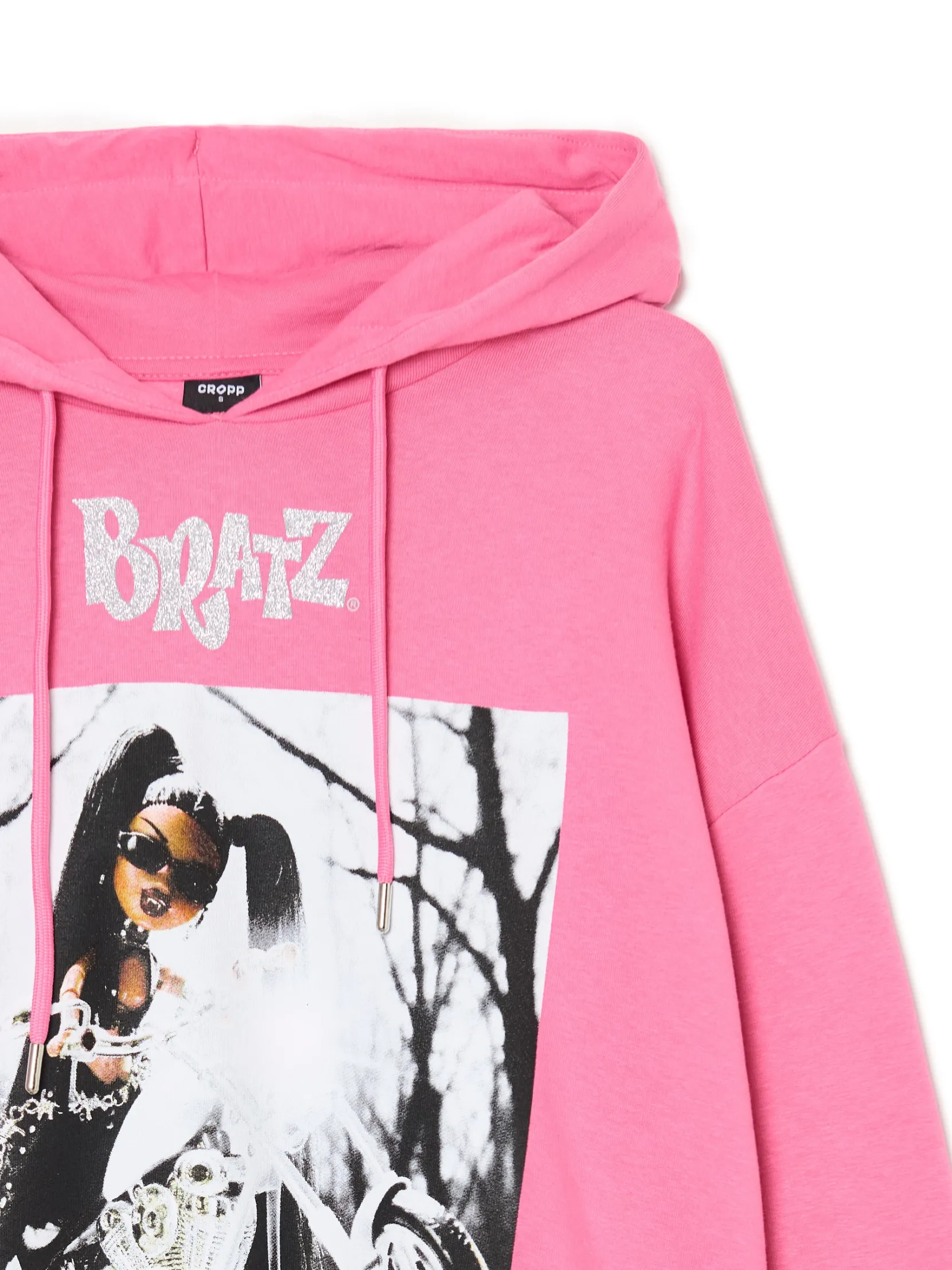 Outlet Różowa bluza z kapturem Bratz Bluzy