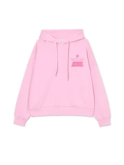 New Różowa bluza z napisami Bluzy