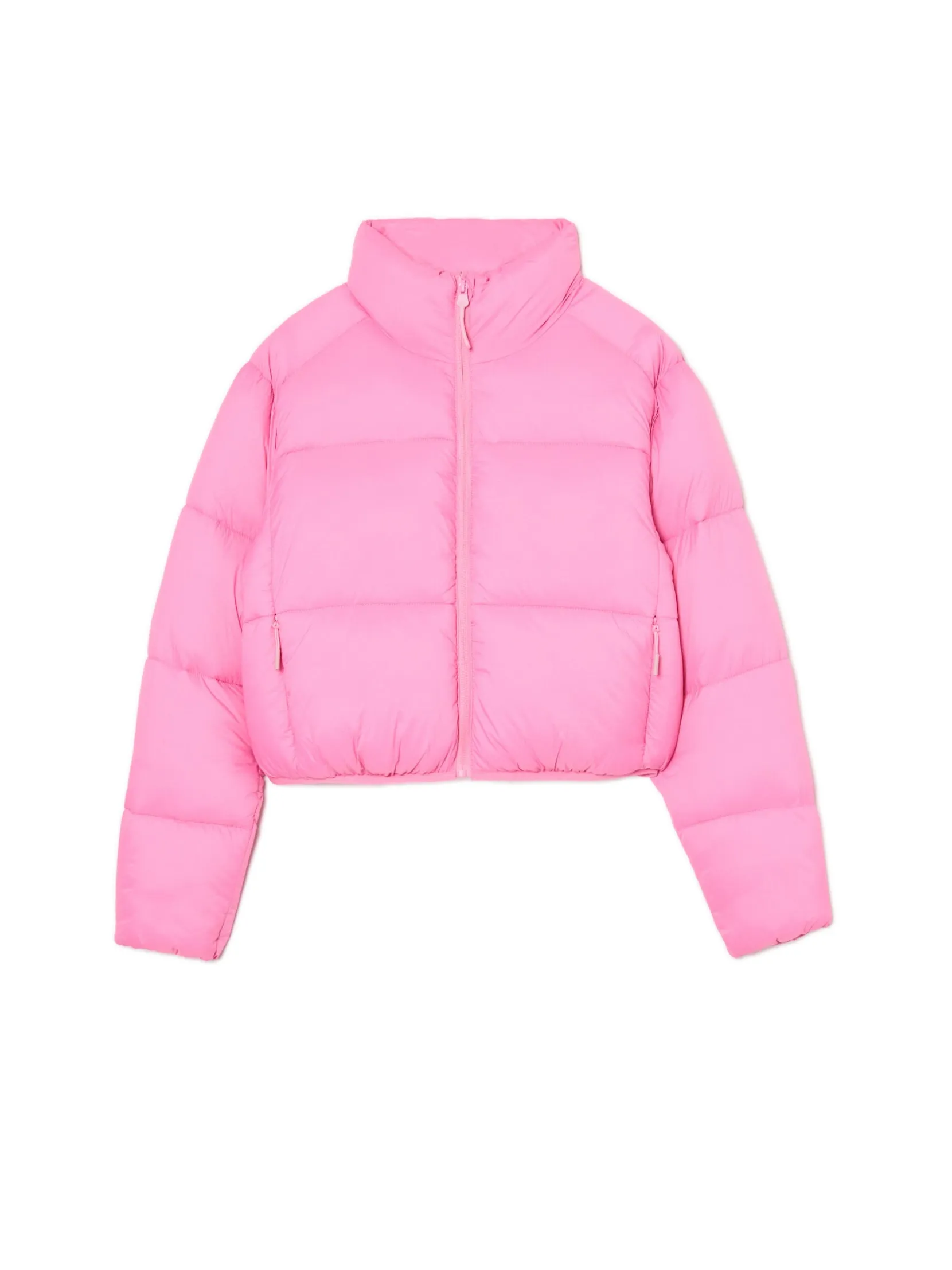 Discount Różowa kurtka puffer Kurtki, Płaszcze