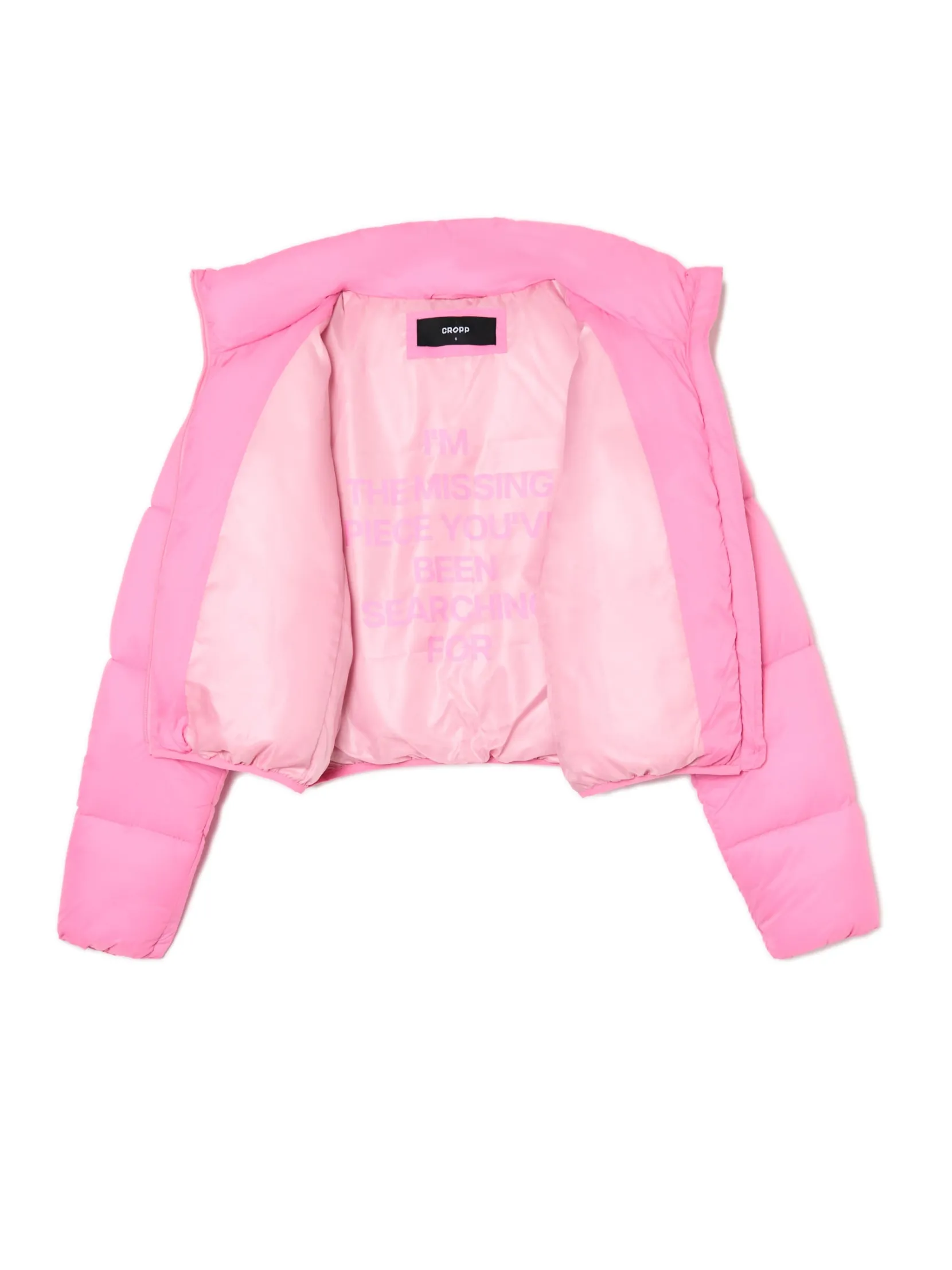 Discount Różowa kurtka puffer Kurtki, Płaszcze